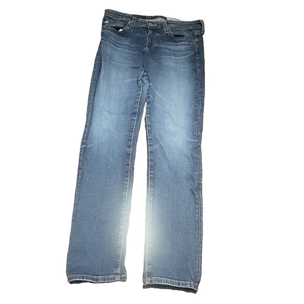 AG Adriano Goldschmied The Stilt Cigarette Leg Jeans Medium Wash 29R Indie Model